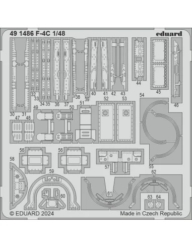 F-4C HOBBY 2000 / ACADEMY, 1/48 - Eduard Accessories BIG49437