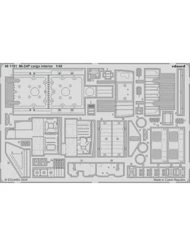 Mi-24P TRUMPETER, 1/48 - Eduard Accessories BIG49438