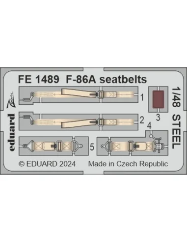 F-86A CLEAR PROP, 1/48 - Eduard Accessories BIG49439