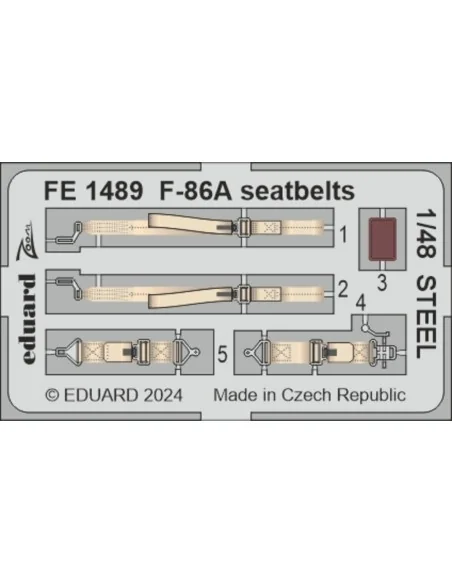 F-86A CLEAR PROP, 1/48 - Eduard Accessories BIG49439