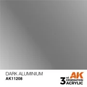Dark Aluminium 17ml - AK Interactive AK11208