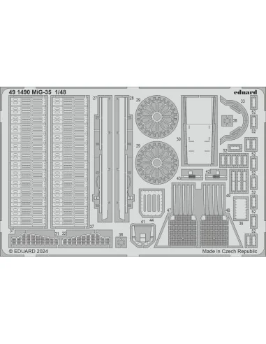 MiG-35 HOBBY BOSS, 1/48 - Eduard Accessories BIG49441