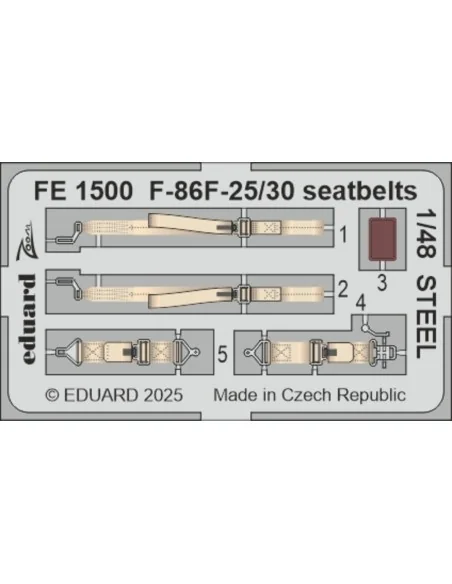 F-86F-25/30 AIRFIX, 1/48 - Eduard Accessories BIG49445