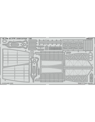 Do 217K for ICM, 1/48 - Eduard Accessories BIG49461