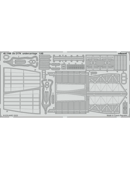 Do 217K for ICM, 1/48 - Eduard Accessories BIG49461