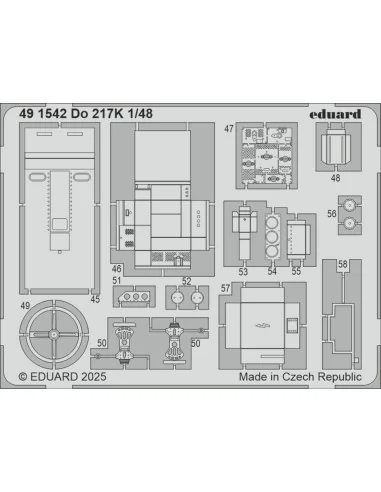 Do 217K for ICM, 1/48 - Eduard Accessories BIG49461