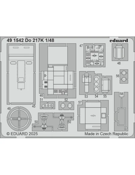 Do 217K for ICM, 1/48 - Eduard Accessories BIG49461