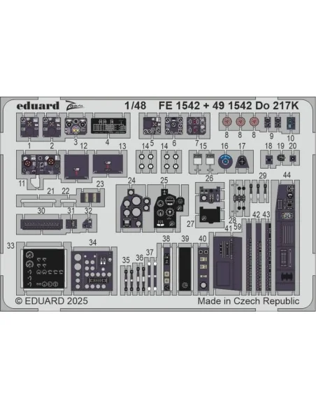 Do 217K for ICM, 1/48 - Eduard Accessories BIG49461
