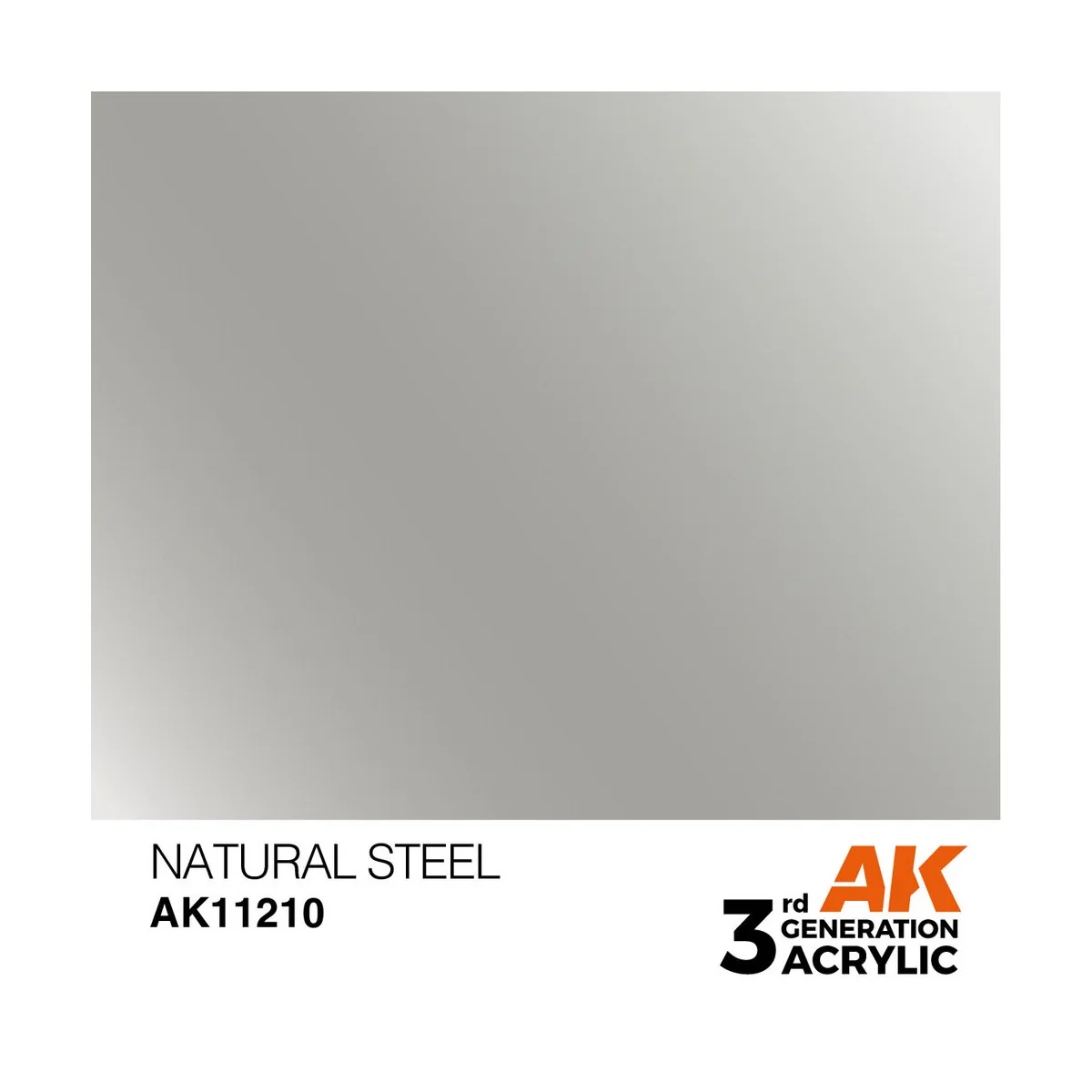 Natural Steel 17ml - AK Interactive AK11210