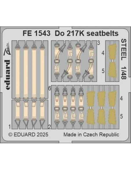 Do 217K for ICM, 1/48 - Eduard Accessories BIG49461