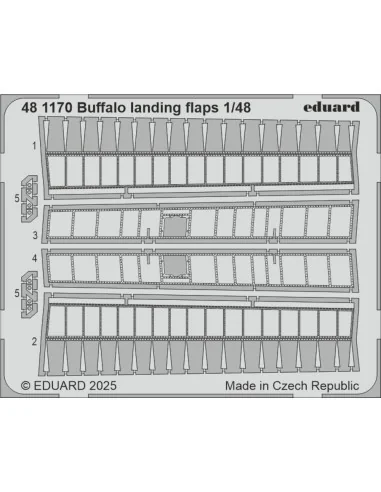 Buffalo US version for Tamiya, 1/48 - Eduard Accessories BIG49462