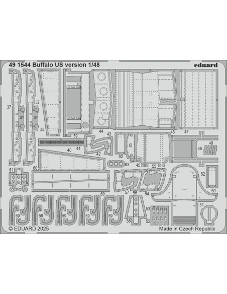 Buffalo US version for Tamiya, 1/48 - Eduard Accessories BIG49462