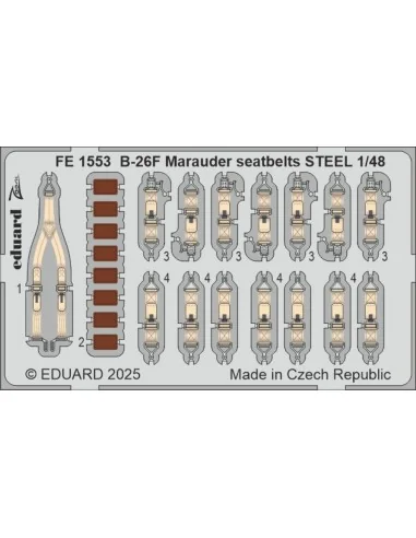 B-26F Marauder PART I for ICM, 1/48 - Eduard Accessories BIG49464