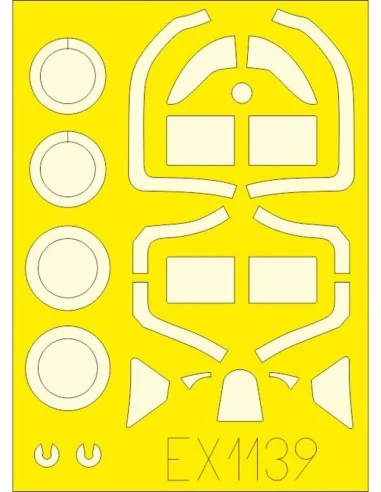 Spitfire Tr.9 for Airfix, 1/48 - Eduard Accessories BIG49466