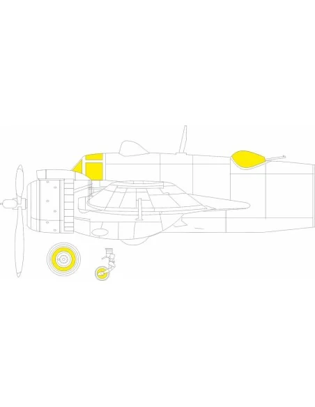 Beaufighter Mk.VI for Revell, 1/48 - Eduard Accessories BIG49469
