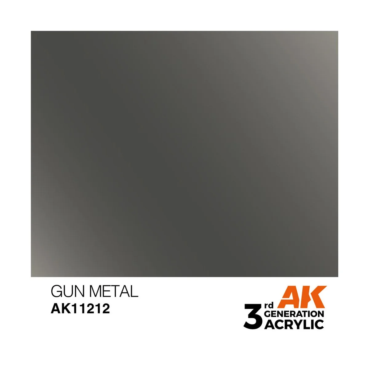 Gun Metal 17ml - AK Interactive AK11212 Gun Metal 17ml - AK Interactive AK11212