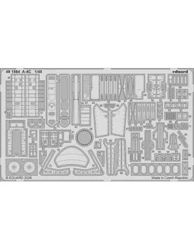 A-4C for Hobby Boss, 1/48 - Eduard Accessories BIG49471
