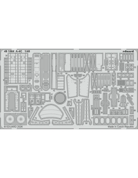 A-4C for Hobby Boss, 1/48 - Eduard Accessories BIG49471