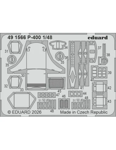P-400 for Arma Hobby, 1/48 - Eduard Accessories BIG49472