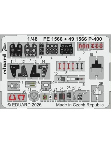 P-400 for Arma Hobby, 1/48 - Eduard Accessories BIG49472