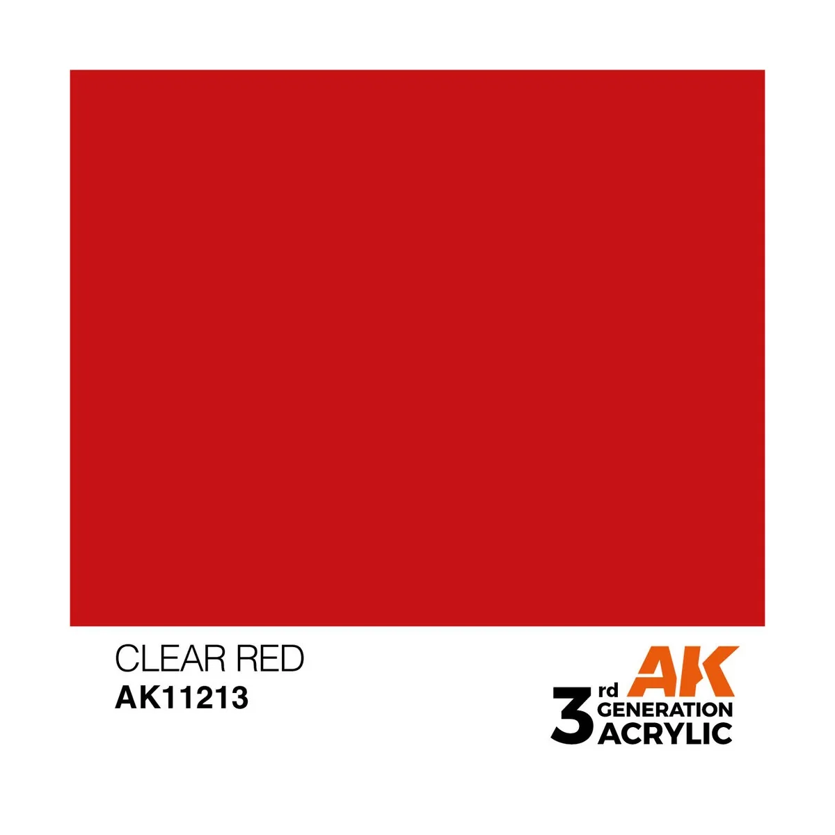 Clear Red 17ml - AK Interactive AK11213