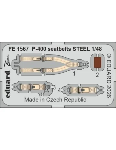P-400 for Arma Hobby, 1/48 - Eduard Accessories BIG49472