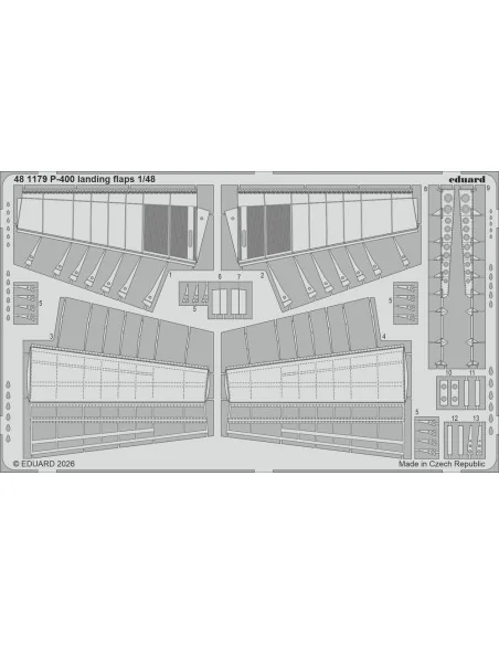 P-400 for Arma Hobby, 1/48 - Eduard Accessories BIG49472