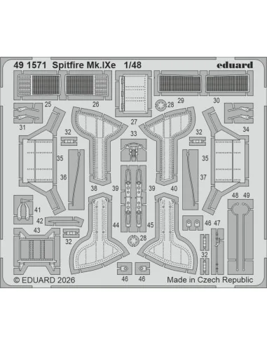 [NO_DESC] Spitfire Mk.Ixe for Airfix, 1/48 - Eduard Accessories BIG...