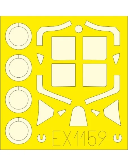 [NO_DESC] Spitfire Mk.Ixe for Airfix, 1/48 - Eduard Accessories BIG...