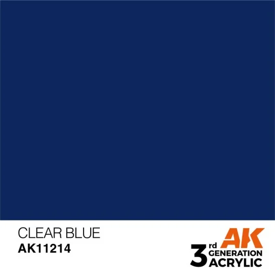 Clear Blue 17ml - AK Interactive AK11214 Clear Blue 17ml - AK Interactive AK11214