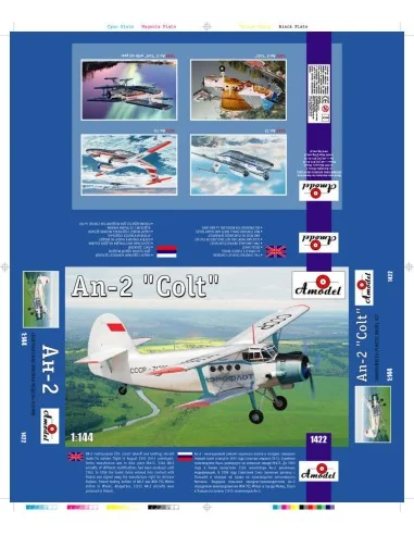 Antonov An-2 'Colt', 1/144 - Amodel AMO1422