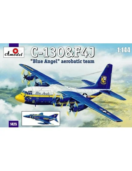 C-130 & F4J 'Blue Angel' Aerobatic team, 1/144 - Amodel AMO1425
