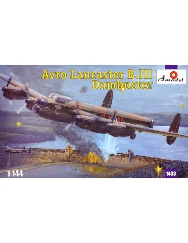 Avro Lancaster B.III Dambuster, 1/144 - Amodel AMO1433