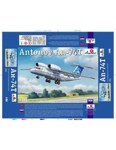 [NO_DESC] Antonov An-74T, 1/144 - Amodel AMO1434