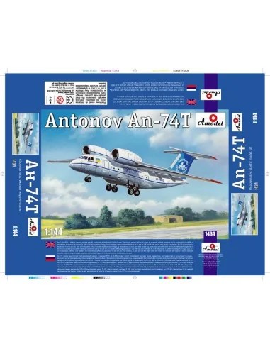 Antonov An-74T, 1/144 - Amodel AMO1434