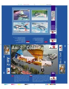 Antonov An-2 'Cobra' Colt, 1/144 - Amodel AMO1435
