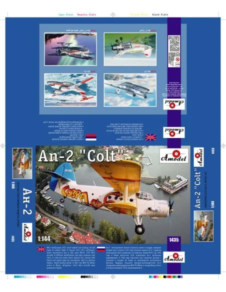 Antonov An-2 'Cobra' Colt, 1/144 - Amodel AMO1435