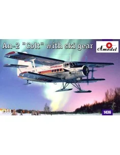 Antonov An-2 'Colt' with ski gear, 1/144 - Amodel AMO1436