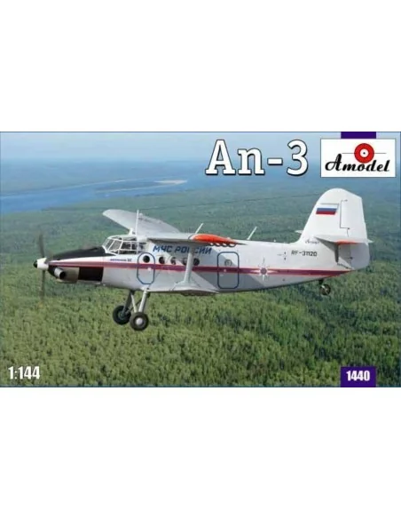 Antonov An-3 Soviet Aircraft, 1/144 - Amodel AMO1440