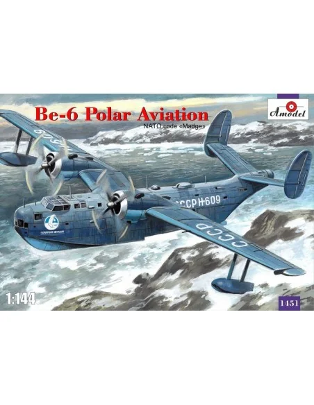 Beriev Be-6 reconnaissance a.patrol aicr, 1/144 - Amodel AMO1451