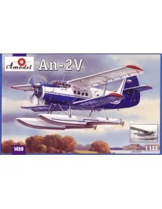 Antonov An-2V floatplane, 1/144 - Amodel AMO1459