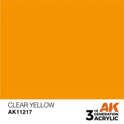 Clear Yellow 17ml - AK Interactive AK11217