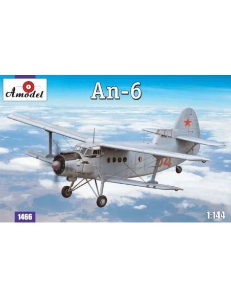 [NO_DESC] Antonov An-6, 1/144 - Amodel AMO1466