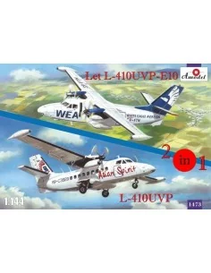 Let L-410UVP-E10 & L-410UVP aircraft(2ki, 1/144 - Amodel AMO1473