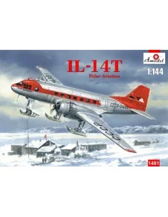 Ilyushin IL-14T Polar aviation, 1/144 - Amodel AMO1481