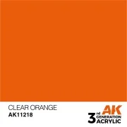 Clear Orange 17ml - AK Interactive AK11218