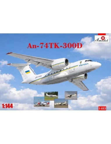 [NO_DESC] Antonov An-74TK-300D cargo aircraft, 1/144 - Amodel AMO1483