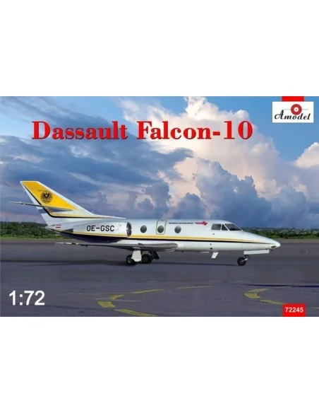Dassult Falcon 10, 1/72 - Amodel AMO72245