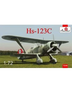 Henschel Hs 123C dive-bomber, 1/72 - Amodel AMO72248