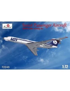 Tupolev Tu-134A LOT airlines, 1/72 - Amodel AMO72249
